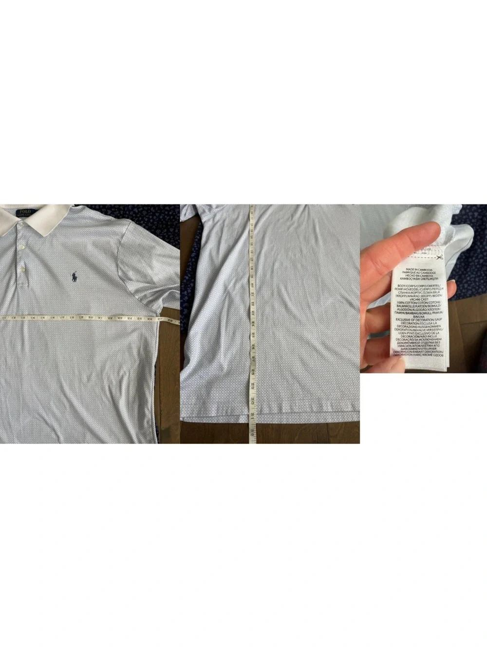 Lot Of 6 Polo Ralph Lauren Mens Short Sleeve Polo Shirts XXL, 2XLT, 2XB EUC